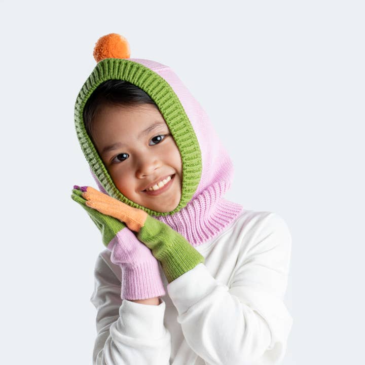 VERLOOP | knits - Wholesale Beanie - Kids - SALE kids Pom Balaclava3