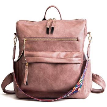 Nyra Webbing Strap Convertible Backpack