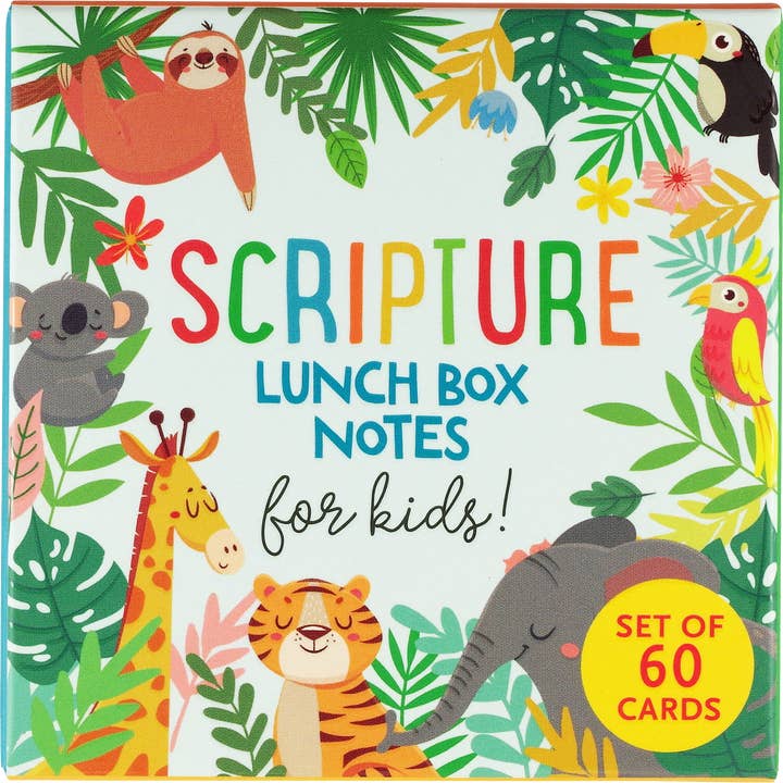 Peter Pauper Press - Wholesale Learning Cards - Kids & Baby - Scripture Lunch Box Notes for Kids! (Set of 60 Cards)7