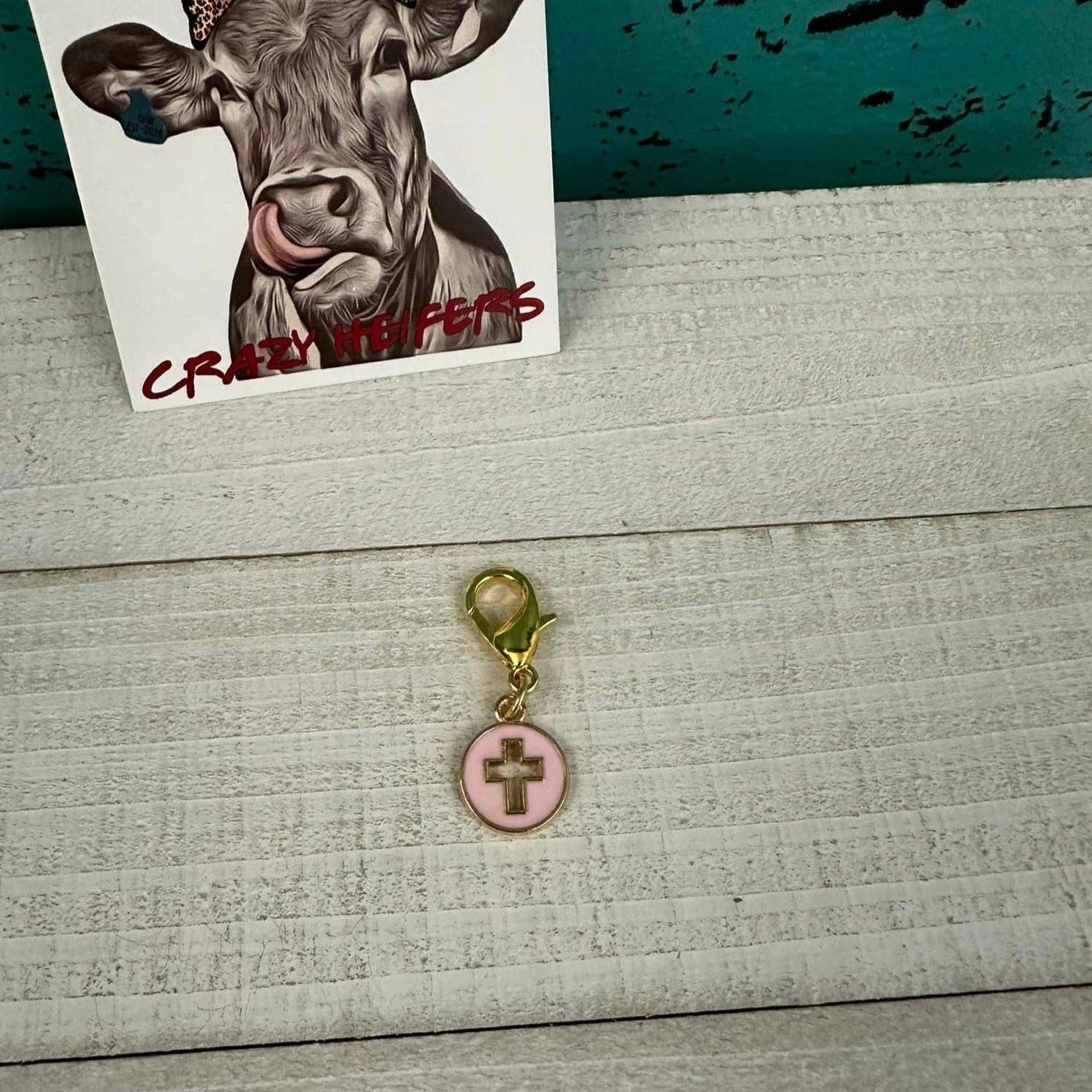 Crazy Heifers Wholesale - Wholesale Individual Charm/Pendant - Clip-on Charms Gold Tone V260