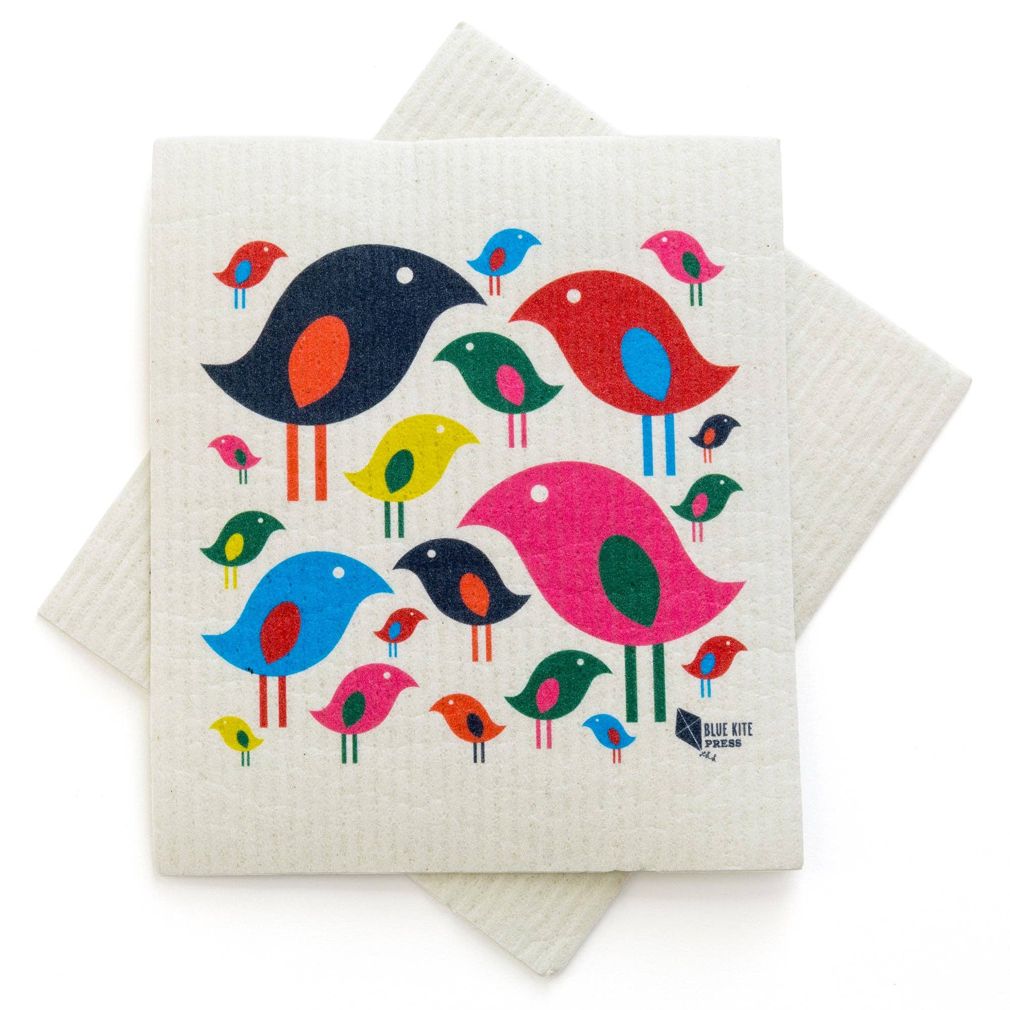 Blue Kite Press - Wholesale Theedoek/vaatdoek - Heldere Vogel Zweedse Vaatdoek3