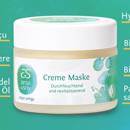 Maschera Crema - Amore Concentrato per la Pelle (50 ml) per la vendita all'ingrosso da parte di amo como soy
