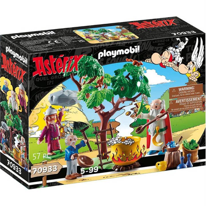 TSJJ – Großhandel Spielzeugset – Kinder – Playmobil - Asterix: Panoramix und der Poo-Kessel