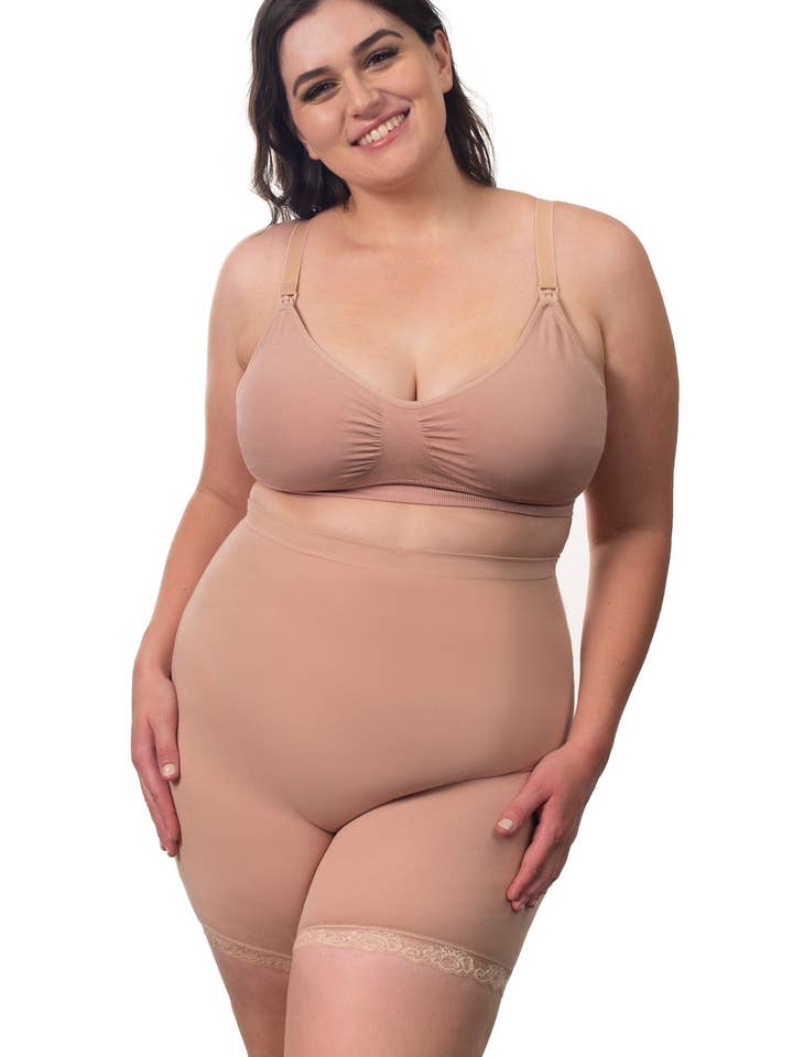 B Free AUSTRALIA - Wholesale Underwear - Women's - Anti Chafing High Rise Petite Cotton Shorts24