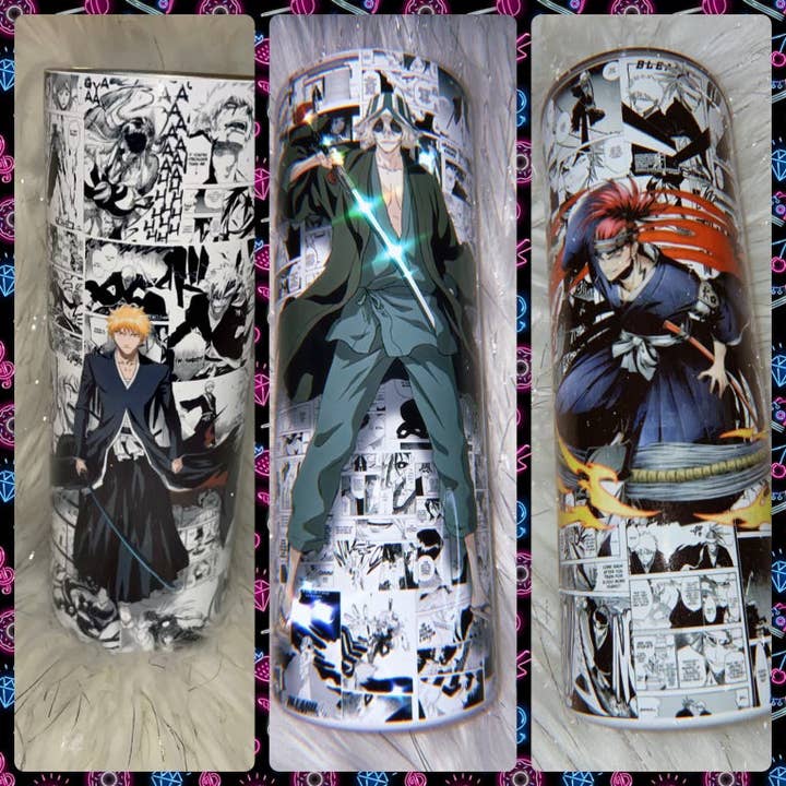 Bicchieri Bleach per la vendita all'ingrosso da parte di Zoe & Finn’s Creations