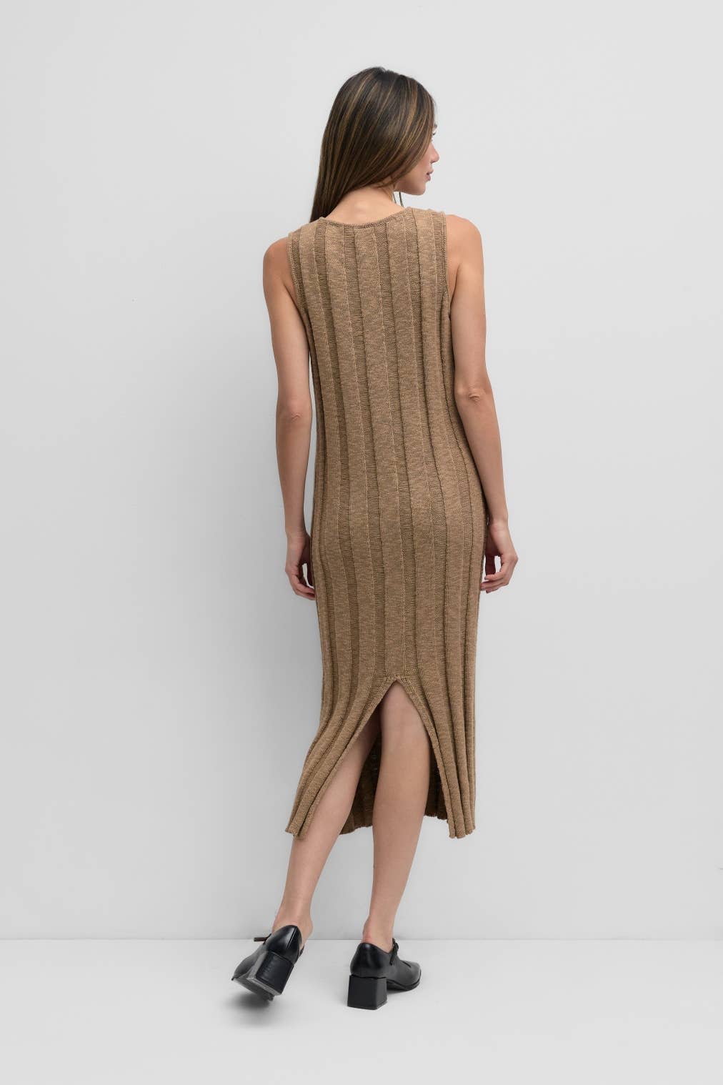 MOD REF - Wholesale Dress - Women's - The Haley Dress | Heavyweight Ribbed Tank Dress5