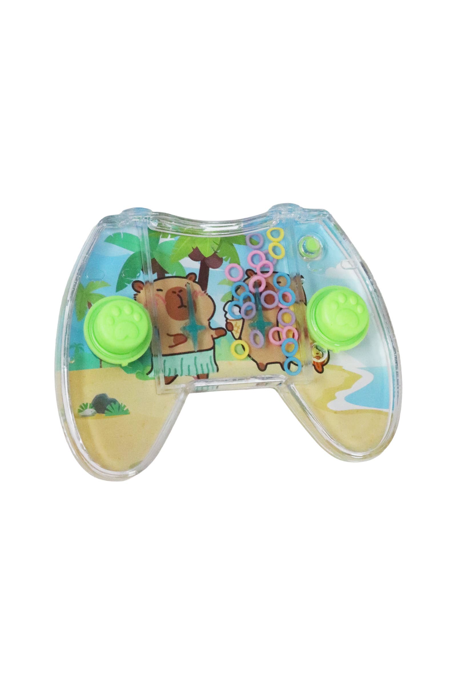 SURTIDO Consola Capybara Joystick Portátil Juego de Lanzamiento de Aros Apilables de Agua de venta al por mayor en Faire5