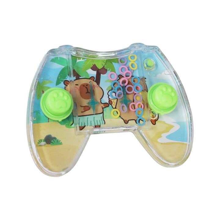 ASSORTED Capybara Console Joystick Handheld Stacking Ring Toss Water Game for wholesale on Faire5