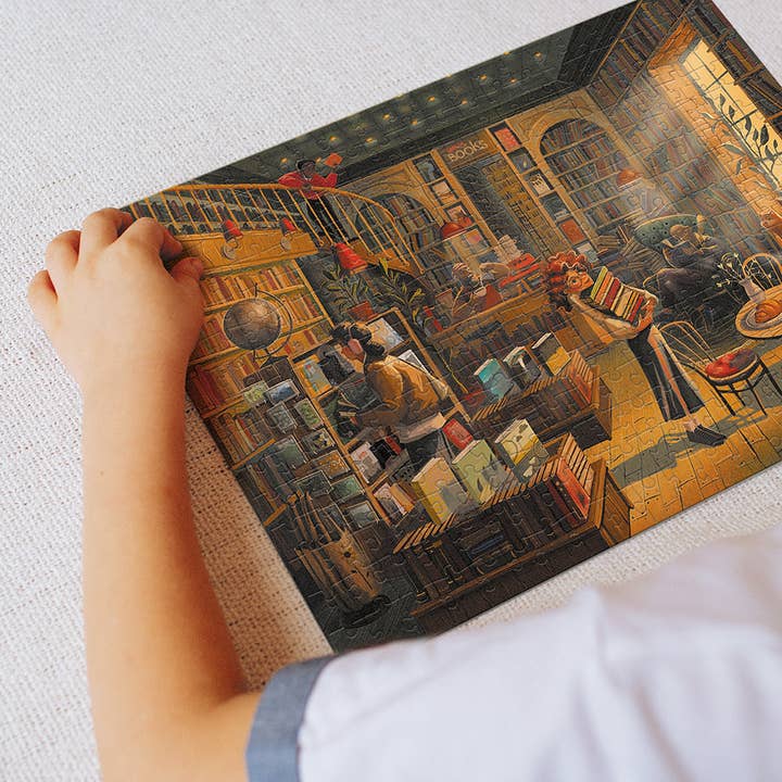 DoDo Brand - Wholesale Puzzle - Kids - Classic Puzzle Books & Coffe 300 Pieces5