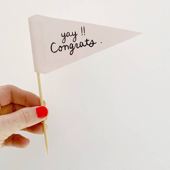 Yay, gefeliciteerd voor wholesale door Handpicked Goods