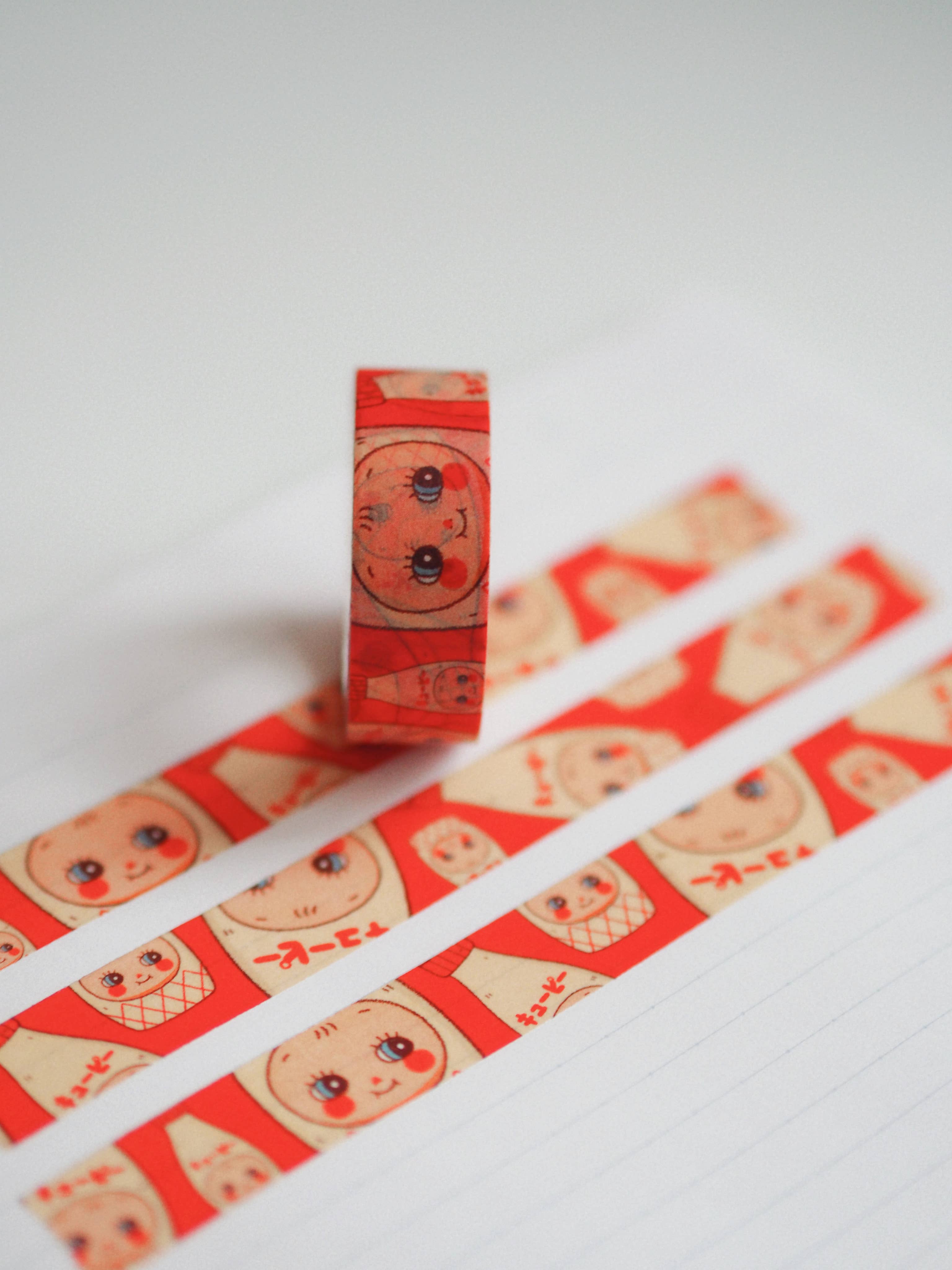 natamori – wholesale Washi tape – Kewpie Mayo Sonny Trinkets — Washi Tape3