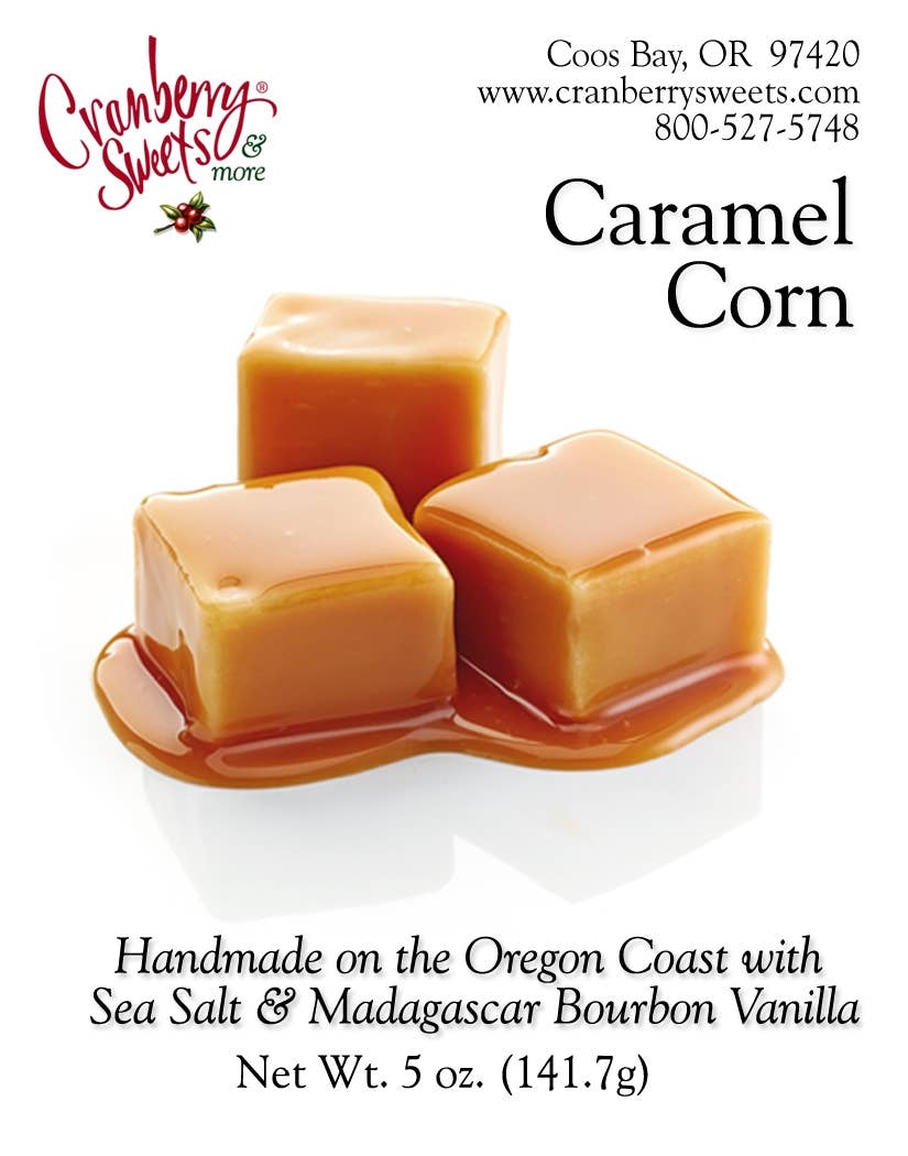 Cranberry Sweets & More - Wholesale Popcorn - Caramel Corn (Sea Salt)0