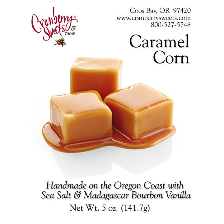 Cranberry Sweets & More - Wholesale Popcorn - Caramel Corn (Sea Salt)