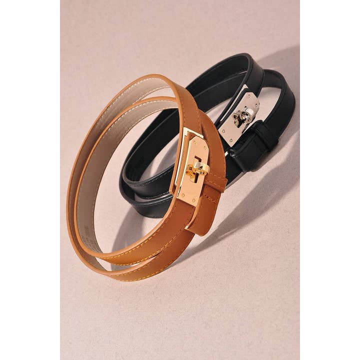 anbfashion - Wholesale Belt - Women's - TURLOCK ACCENT ADJUSTABLE SKINNY BELT IW18001