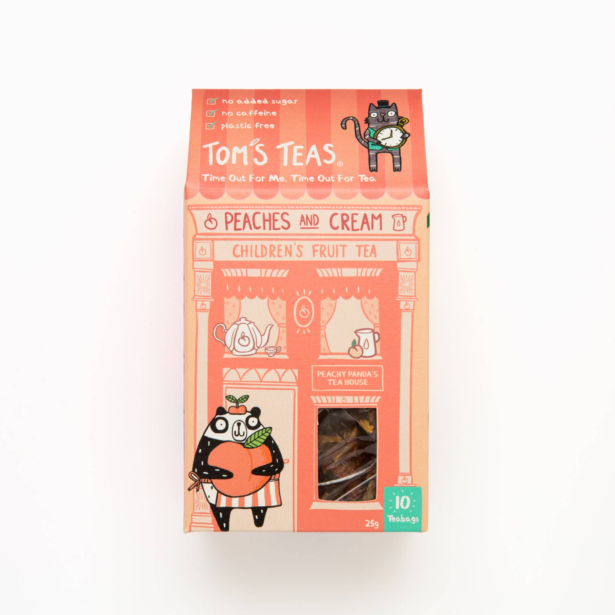 Tom's Teas – wholesale Health/detox tea – Peaches and Cream - children's fruit tea1