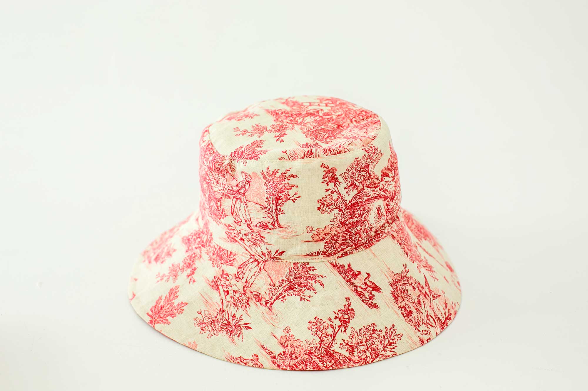 【chi-e-e-i 】poppyTOILE DE JOUY CAP Toile de Jouy Items – POPPY