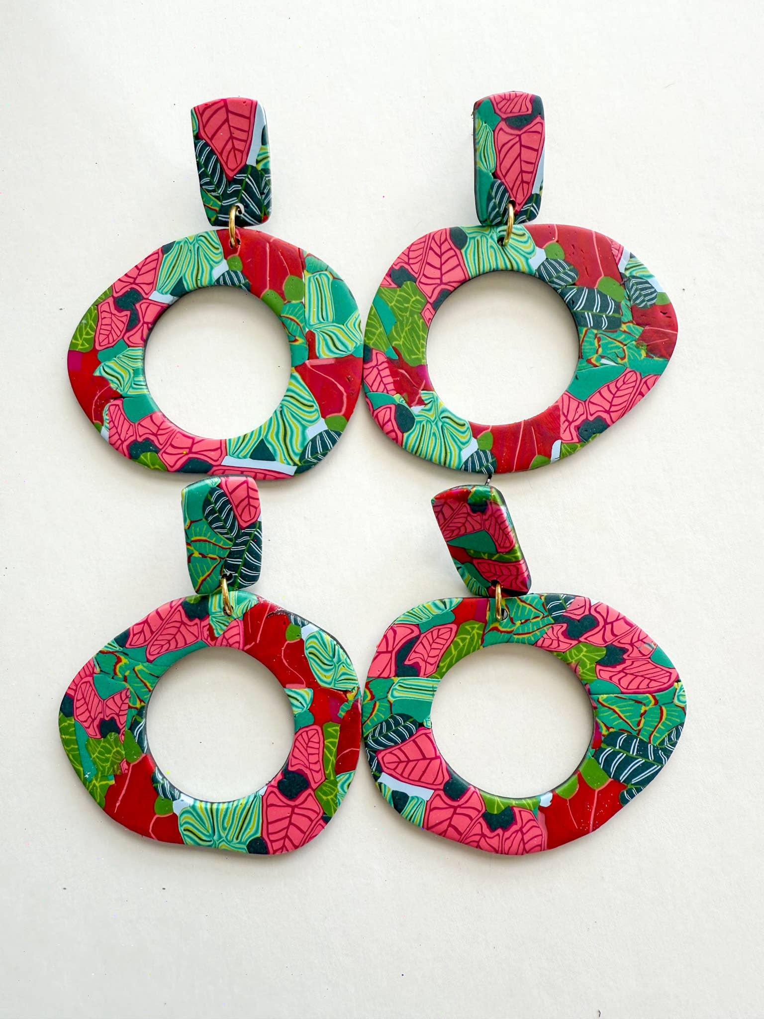 Noble Fawn Jewelry - Wholesale Hoop Earrings - Bella Hoop Tropics1