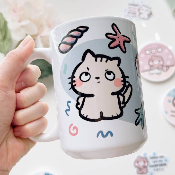 DW003 | Salty with Eye Roll Mug | 15oz for wholesale by Ohana Story