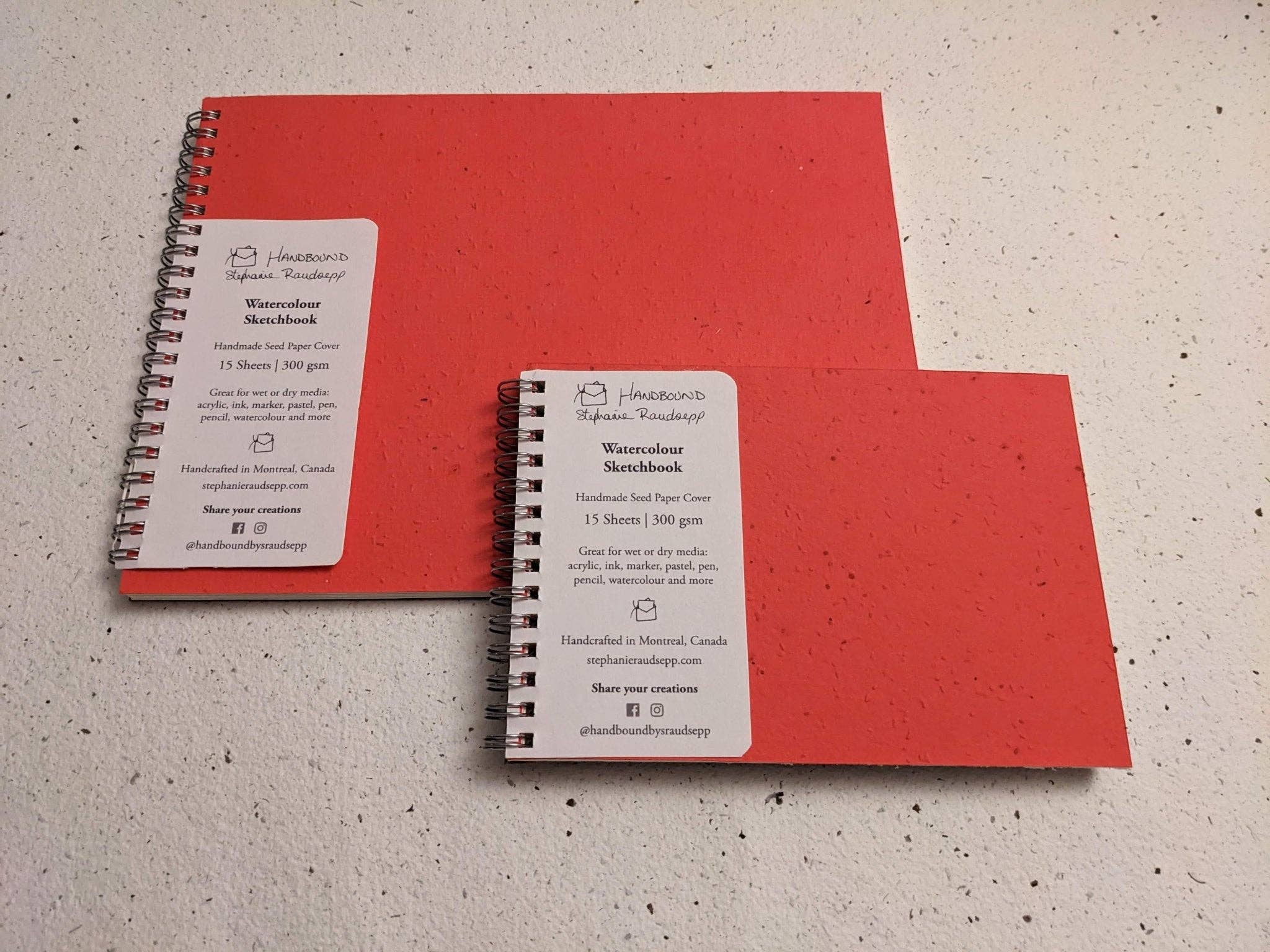 Creative Artifacts HQ - Wholesale Sketchbook/Sketchpad - Small | Plantable Watercolour Sketchbooks1