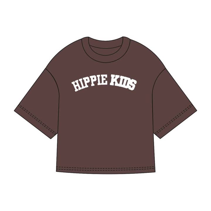 Kaffe Hippie Børn Varsity Børn T-shirt for engroshandel hos Hippie Kids