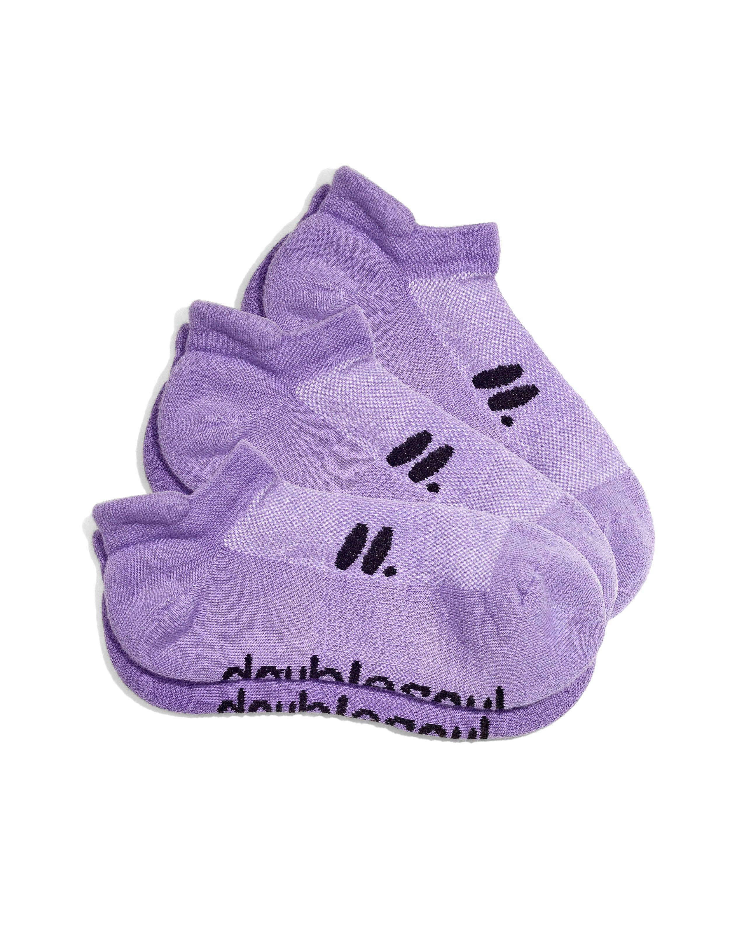 doublesoul – wholesale Socks – Unisex – Low 3 Pack Solid19