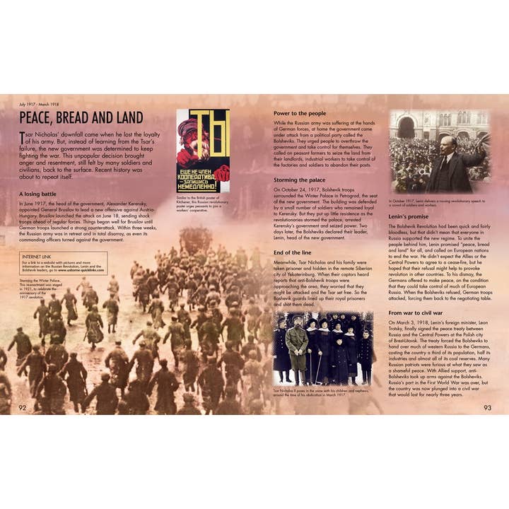 HarperCollins - Wholesale History & Geography Book - World Wars : Usborne3