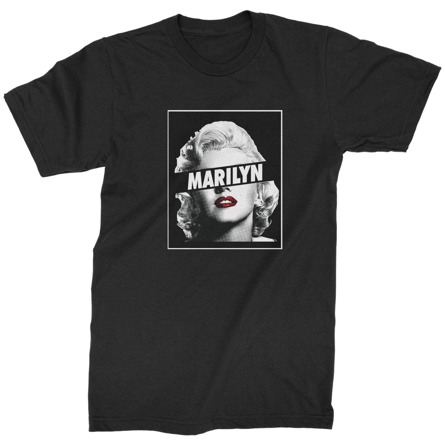 Expression Tees - Wholesale Screen Printed T-Shirt - Men's - Marilyn Monroe Censored Mens T-shirt0