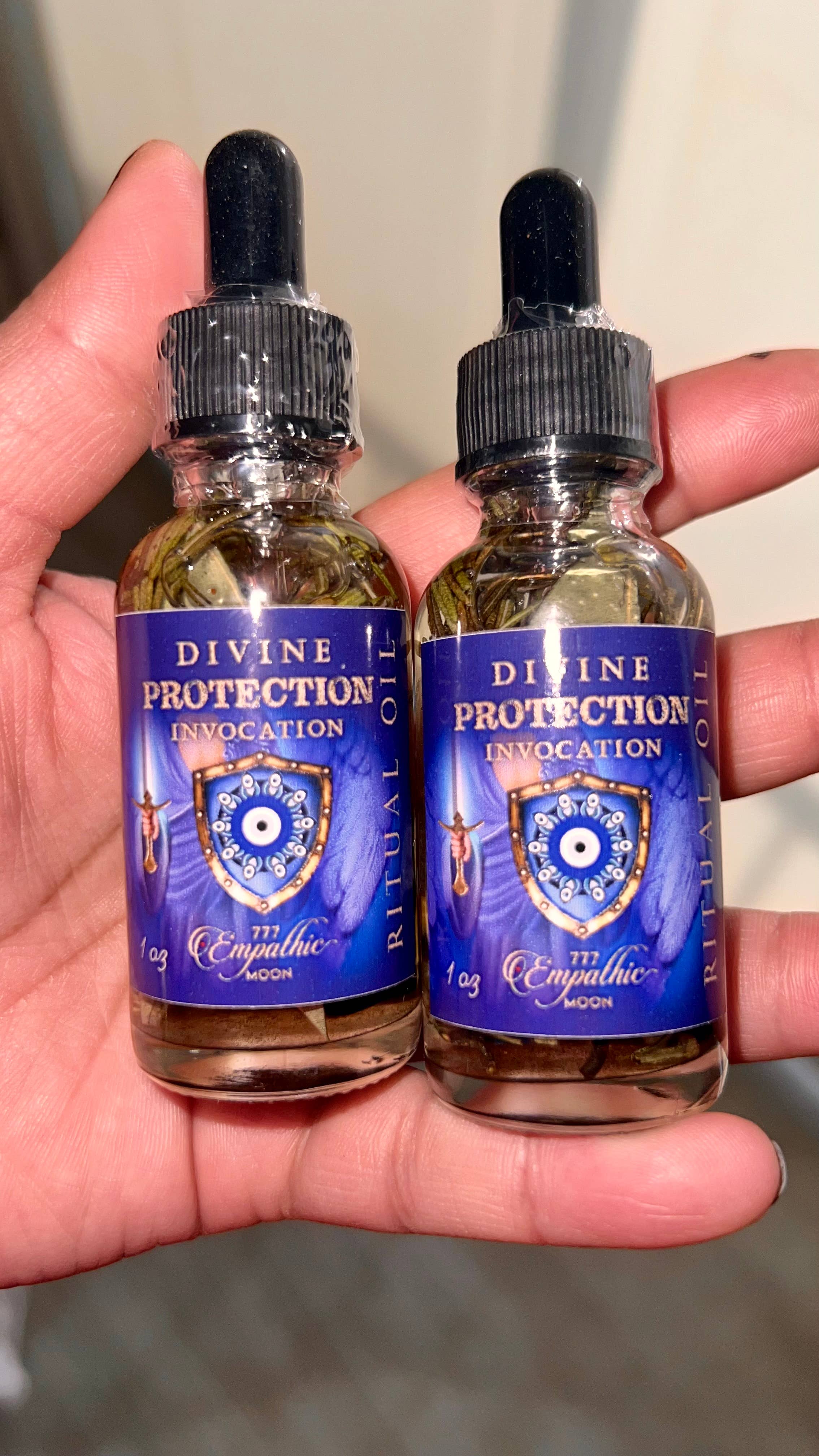 Empathic Moon 777 – wholesale Meditationsprodukter – Gudomlig skyddsrituell olja - ärkeängeln Michael genomsyrad6