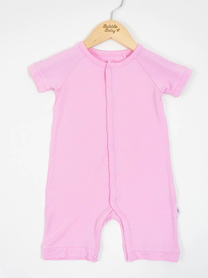 Petal | Short Snap Romper for wholesale by Bubble Baby