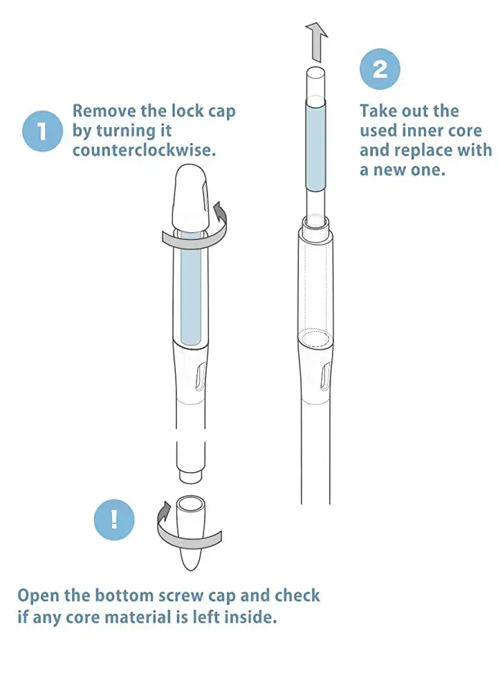 SUStee U.S. & Canada IPPINKA - Wholesale Garden Tool - Sustee Moisture Meter - Set of 2 Inner Refills (S, M, L)1