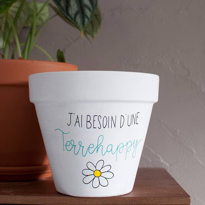 Happypots.fr - Wholesale Plant Pot - Terracotta flower pot: I need a terrehappy1