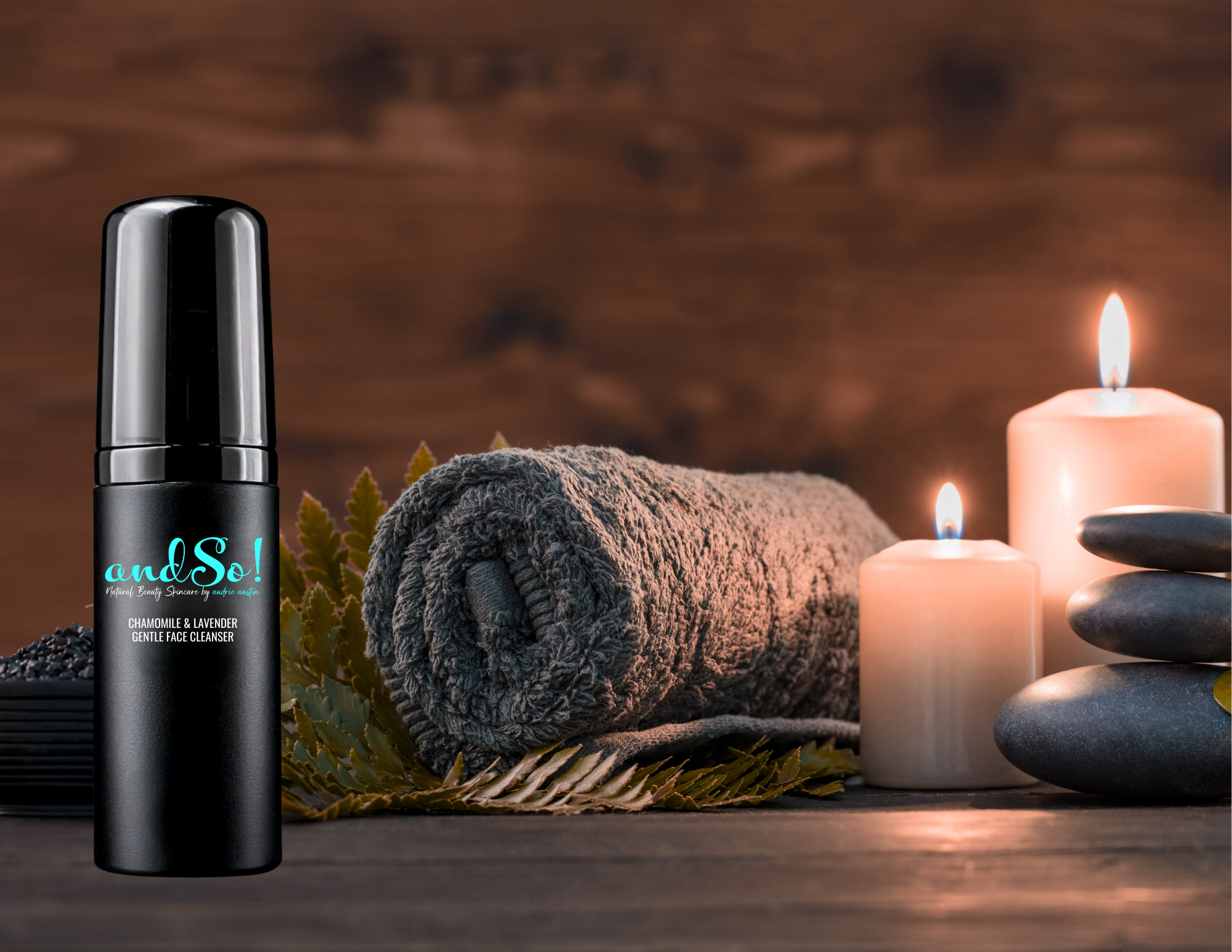 Audrie Austin - Vendita all'ingrosso Detergenti per il viso - Detergente Viso Delicato alla Camomilla e Lavanda1