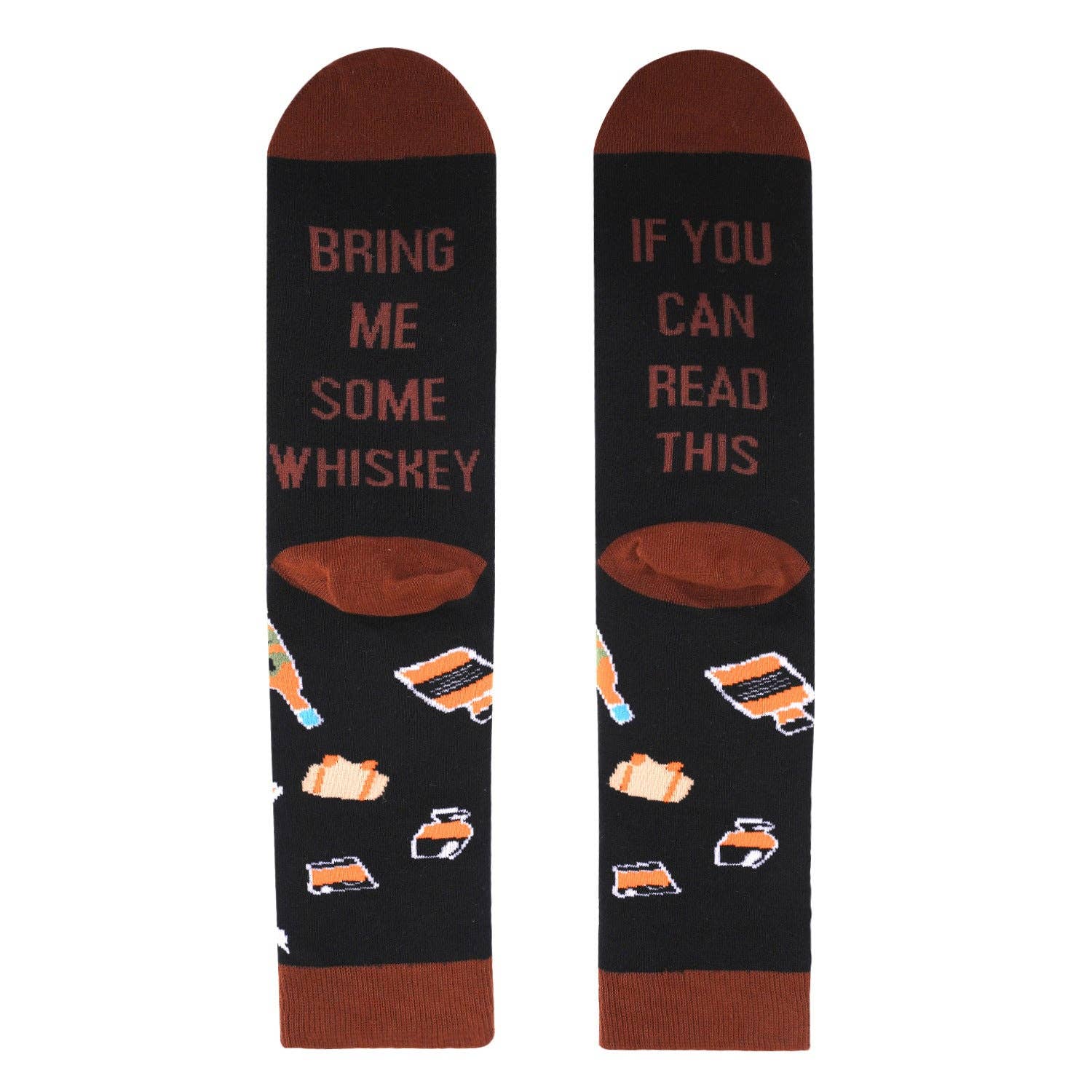 Funkyrel® Atzbranding Limited - Wholesale Socks - Unisex - Rufia - 4 Pairs IF YOU CAN READ THIS Funny Socks6