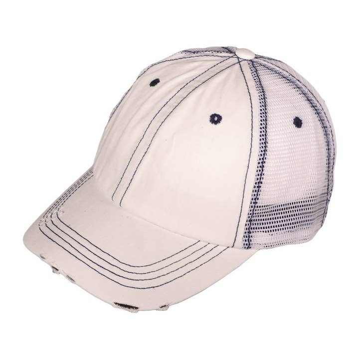 Buck Wholesale - Vendita all'ingrosso Cappellino da camionista - Unisex - Cappelli da camionista vintage - Cotone a basso profilo non strutturato2