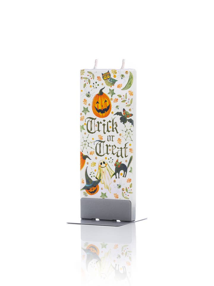 Flat Hand-crafted Candle-Trick or Treat for wholesale by Flatyz EU