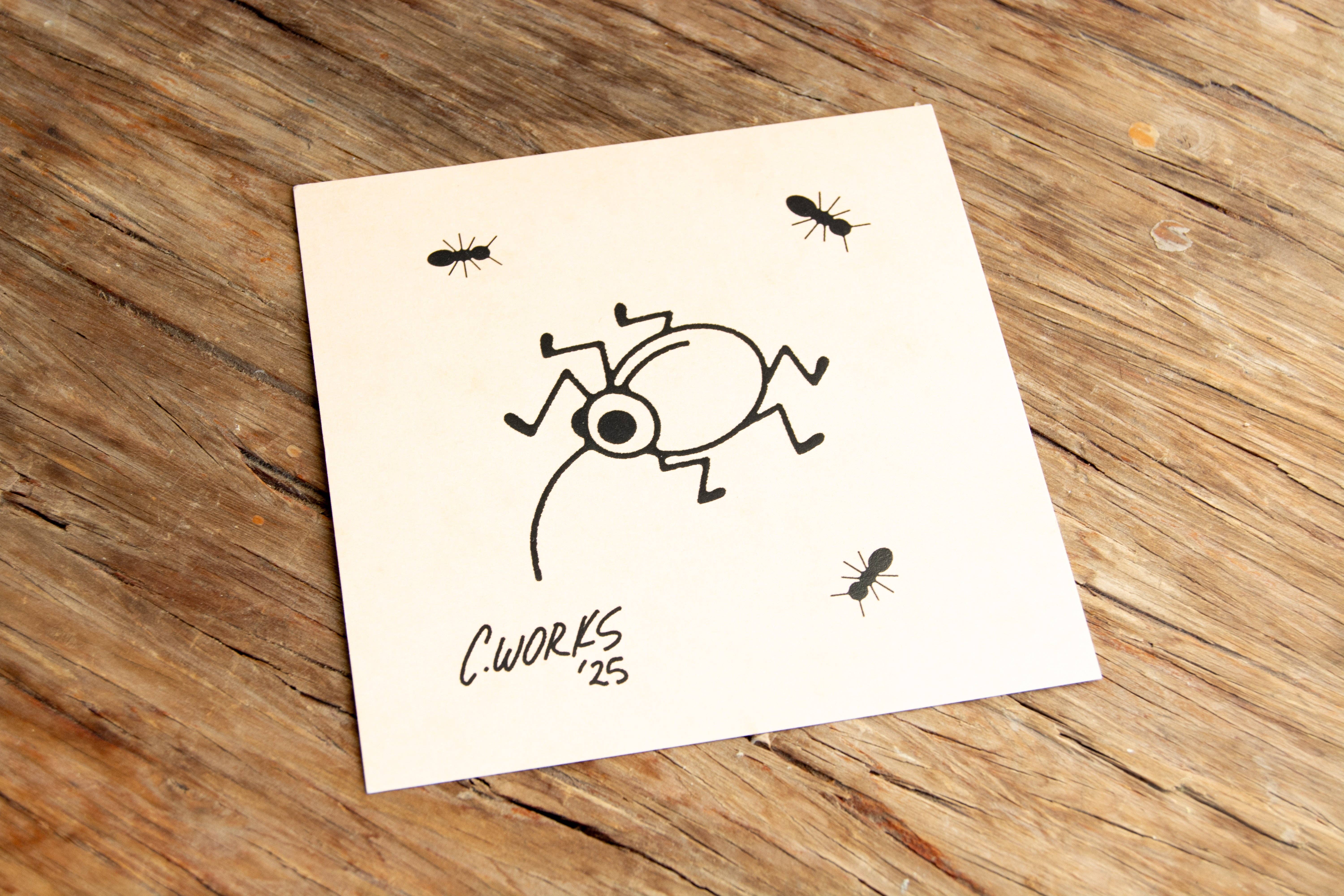 Curlworks - Wholesale Art Print - Weevil & Ants Tattoo Flash Sheet1
