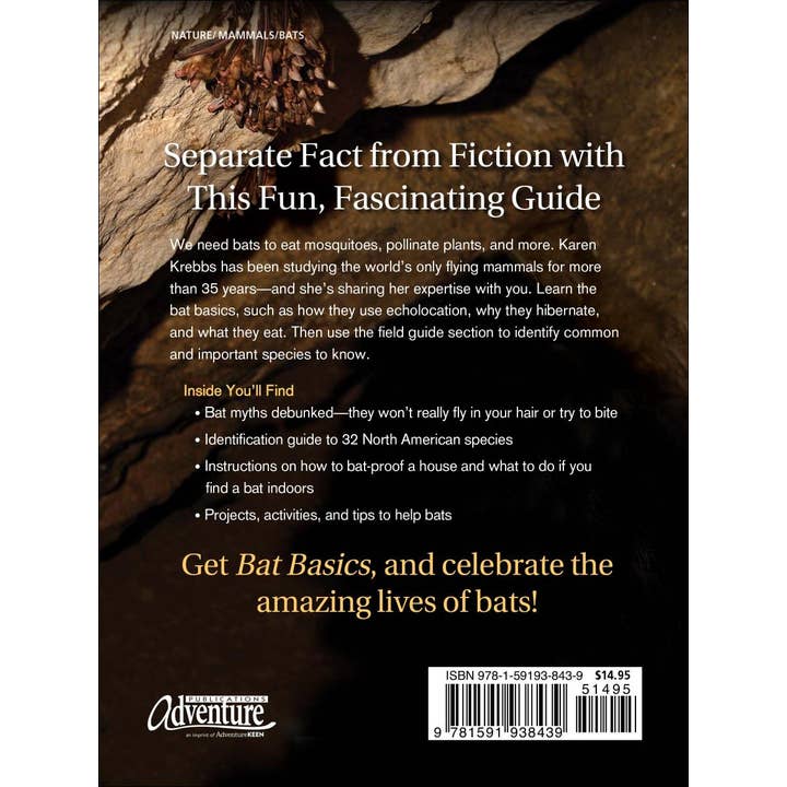 AdventureKEEN - Wholesale Book - Adult - Bat Basics