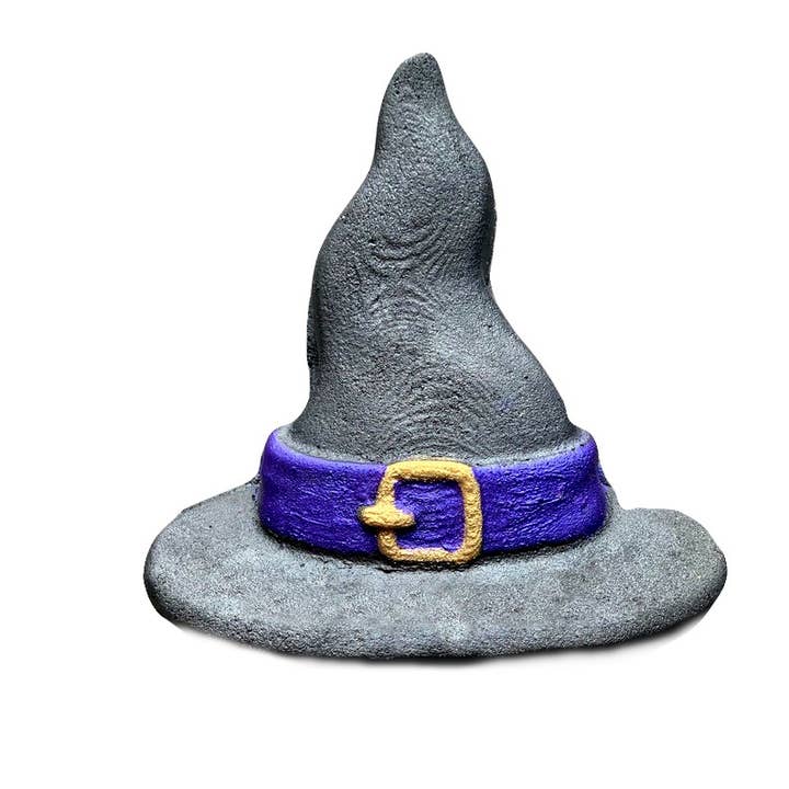 Crafted Mayhem - Vente Bombe de bain/poudre effervescente pour le bain - Bombe de bain chapeau de sorcière | Bois birman | Bombe au beurre de karité | L