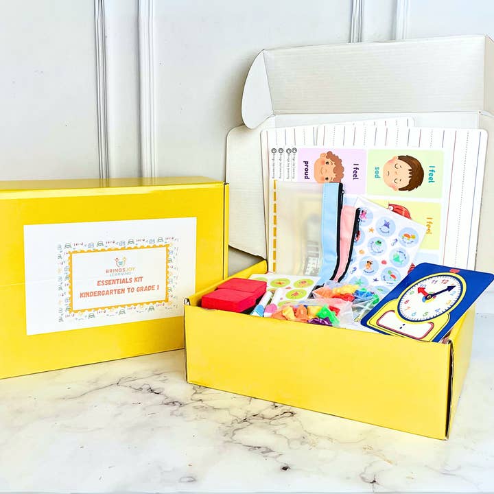 Essential Learning Kit (for Kindergarten & First Grade) for wholesale by Brings Joy Learning
