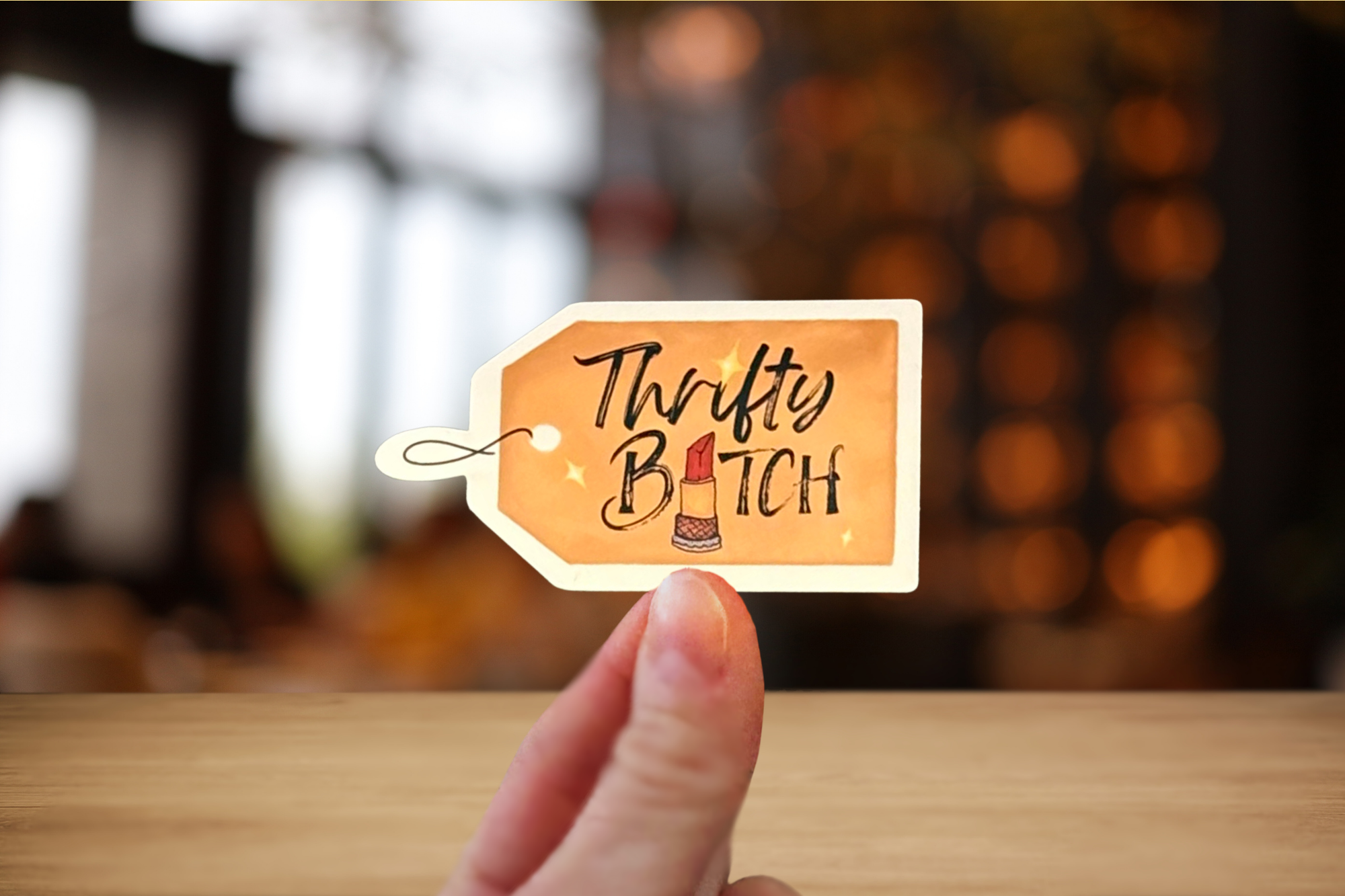 The Market Made - Wholesale Sticker - Thrift Themed Sticker | Sassy Sticker | Feisty Stickers4