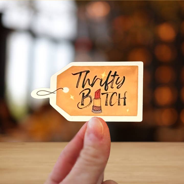 The Market Made - Wholesale Sticker - Thrift Themed Sticker | Sassy Sticker | Feisty Stickers4