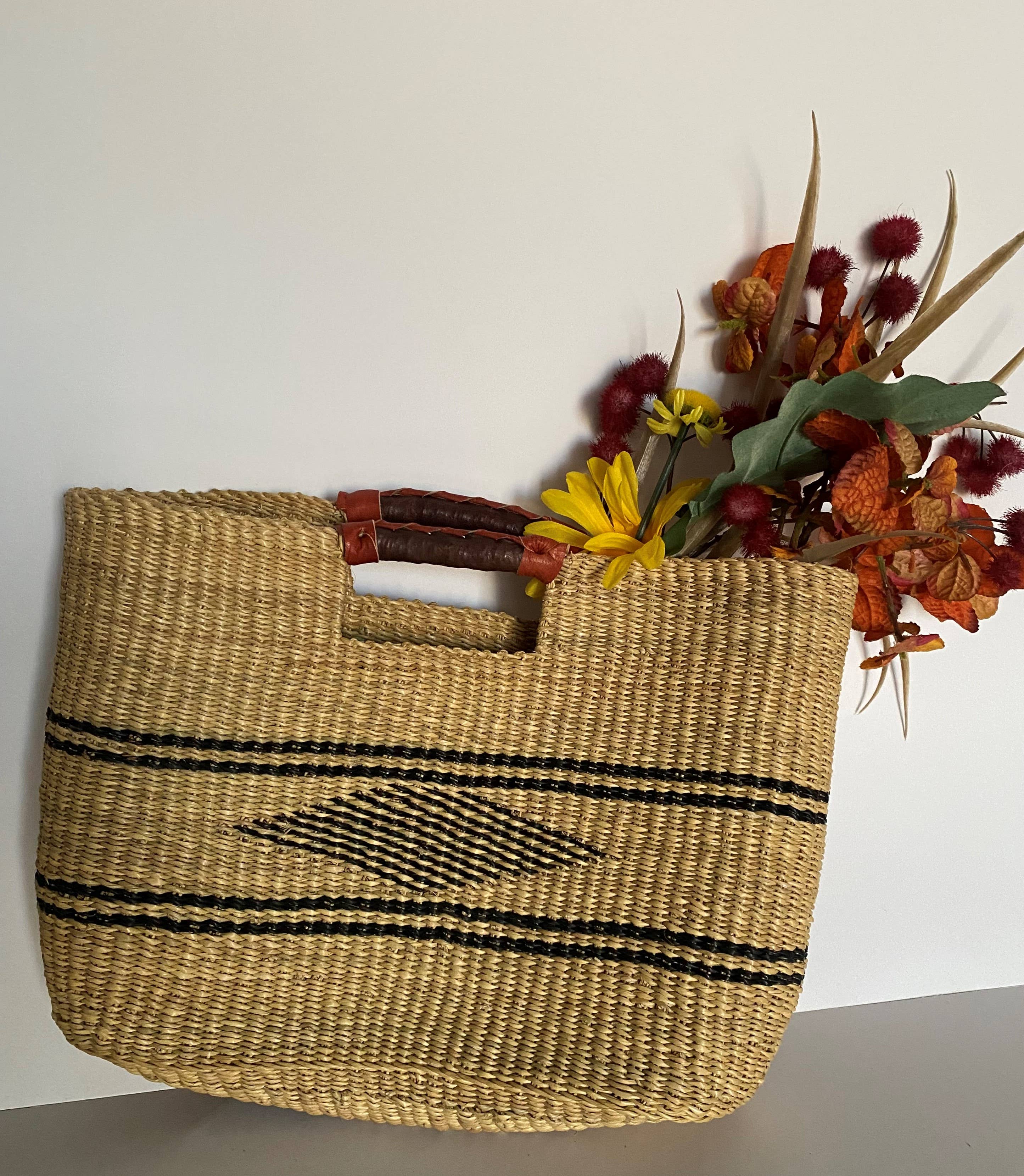 Gitzell FairTrade - Vente Sac de plage - Pochette Africaine Classique en commerce équitable1