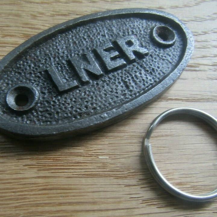 LNER Cast Iron Key Ring for wholesale by IronmongeryWorld
