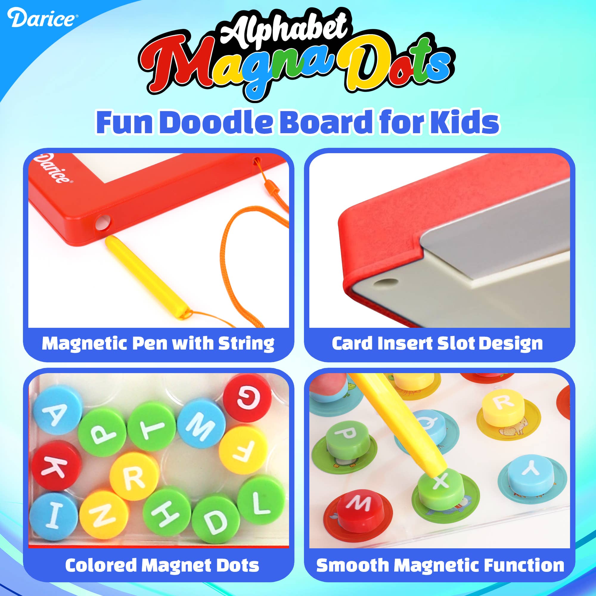 The Toy Group - Wholesale Magnet - ABC Magna Dots- Darice3