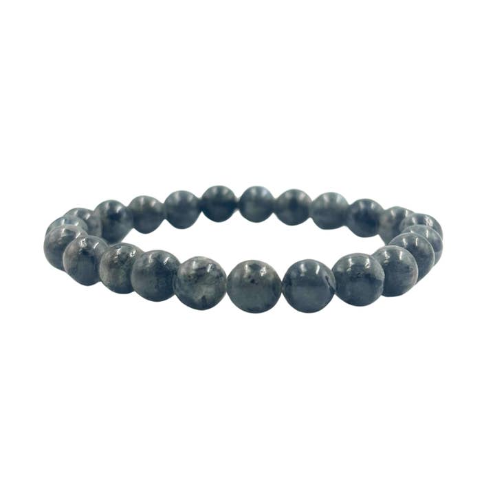 Crystal Bracelet - 8mm Labradorite, pack of 5 for wholesale by Earths Elements Wholesale