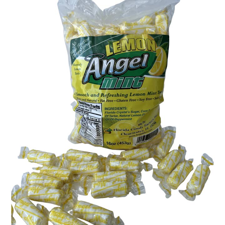 Florida Candy Factory – wholesale Mints – Angel Mint | Fruit Flavors | 16oz Bag