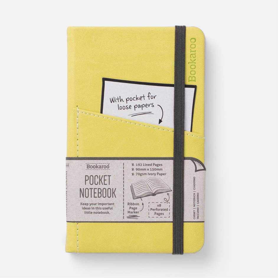 if USA - Wholesale Notebook - Bookaroo A6 Pocket Notebook11