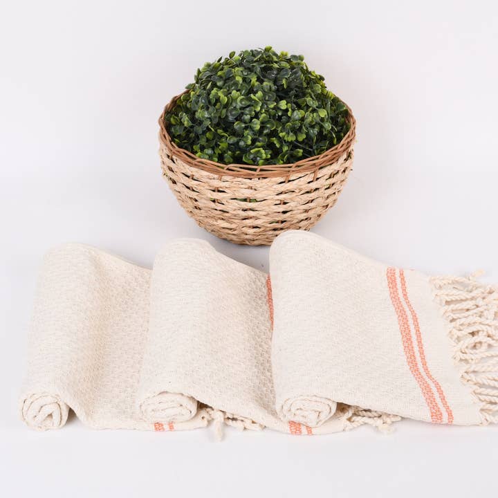 Organic Turkish Towels - Wholesale Hand Towel - Hanging Kitchen Hand Towel, Monogram Hand Towel8