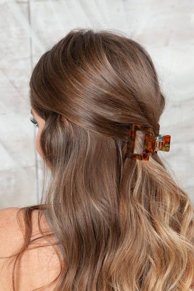 JOSSLYN by wall to wall - Vendita all'ingrosso Fermaglio per capelli - Donna - Mollette per capelli quadrate moderne in cellulosa | 40H4907