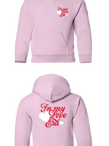 Pack de Sweats à Capuche Époque Amour Jeunesse pour la vente par Pink Dinosaur